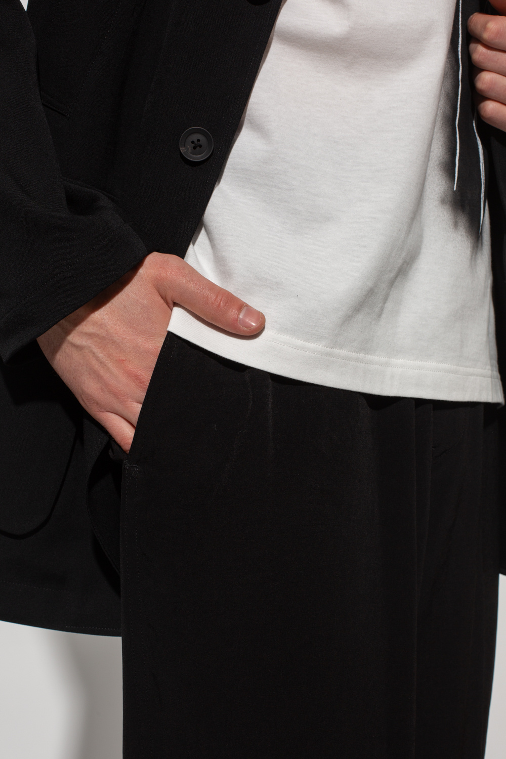 Trousers with pockets Yohji Yamamoto - SchaferandweinerShops TW